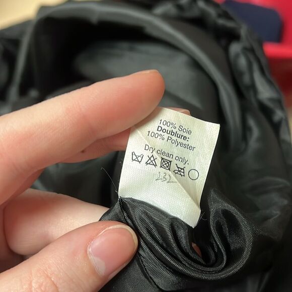 J Crew 100% Silk Women's Black Mini dress size 2 - Picture 4 of 4